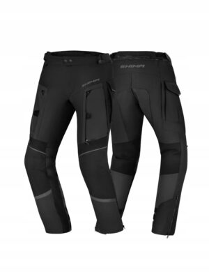 Turystyczne spodnie motocyklowe Shima Hero 2.0 Czarne r 2XL