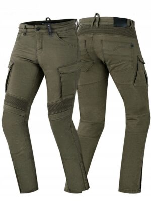 Jeansy motocyklowe Shima Giro 2.0 khaki r 30