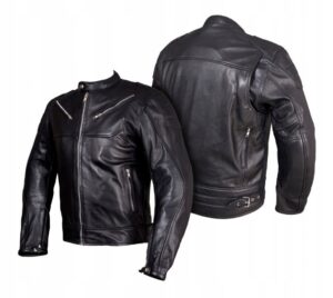 MĘSKA KURTKA SKÓRZANA MOTOCYKLOWA RYPARD KSM045 r 4XL