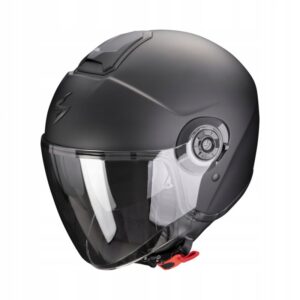 KASK MOTOCYKLOWY OTWARTY JET SCORPION EXO-CITY II Mat Black r XL