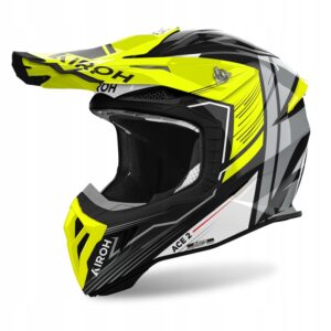 KASK AIROH Aviator Ace 2 Engine Yellow Gloss CROSS ENDURO QUAD ATV r XL