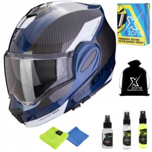 Kask szczękowy SCORPION EXO-TECH TEAM r L + GRATIS