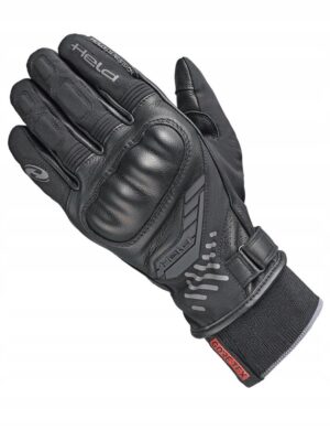 RĘKAWICE MOTOCYKLOWE HELD MADOC CZARNE r 8 (M) Wyprzedaż