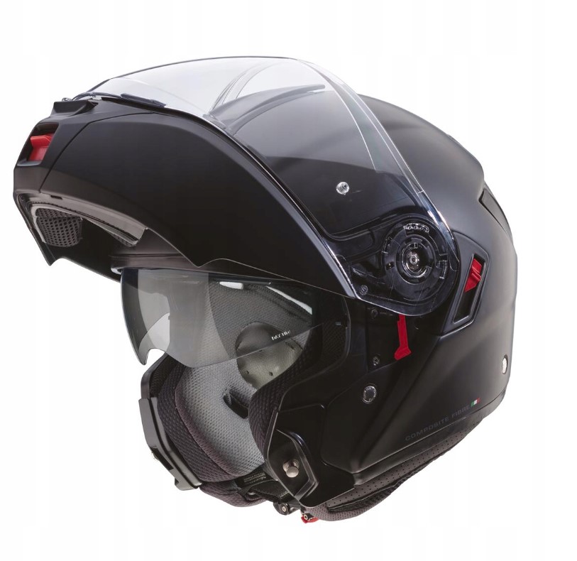 KASK MOTOCYKLOWY SZCZĘKOWY CABERG LEVO X r 2xL - obrazek 4