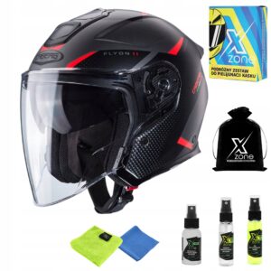 MOTOCYKLOWY KASK OTWARTY JET CABERG FLYON II BOSS r S + Gratis