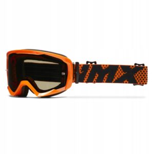 Gogle motocyklowe IMX ENDURANCE FLIP GOG Orange Gloss 2 Szyby W Zestawie