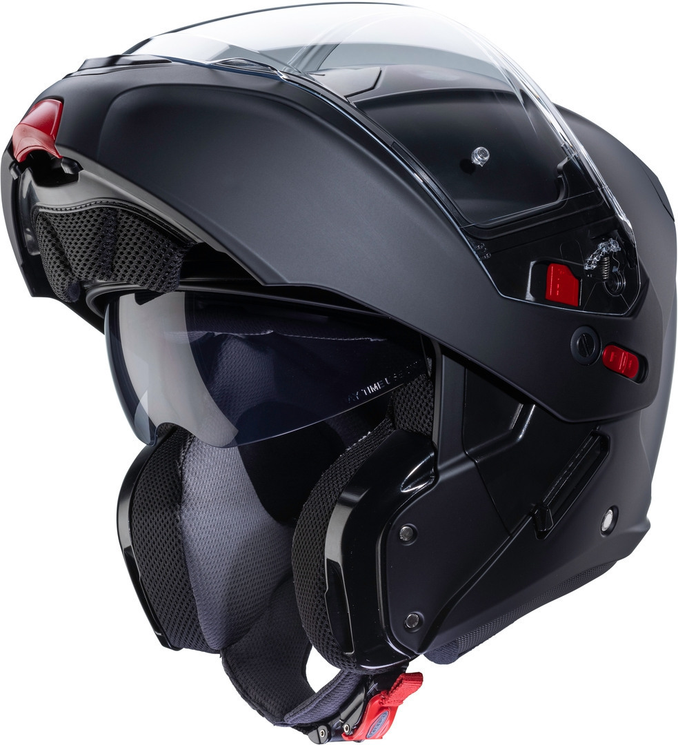 CABERG HORUS X KASK MOTOCYKLOWY SZCZĘKOWY CZARNY r M + GRATIS - obrazek 4