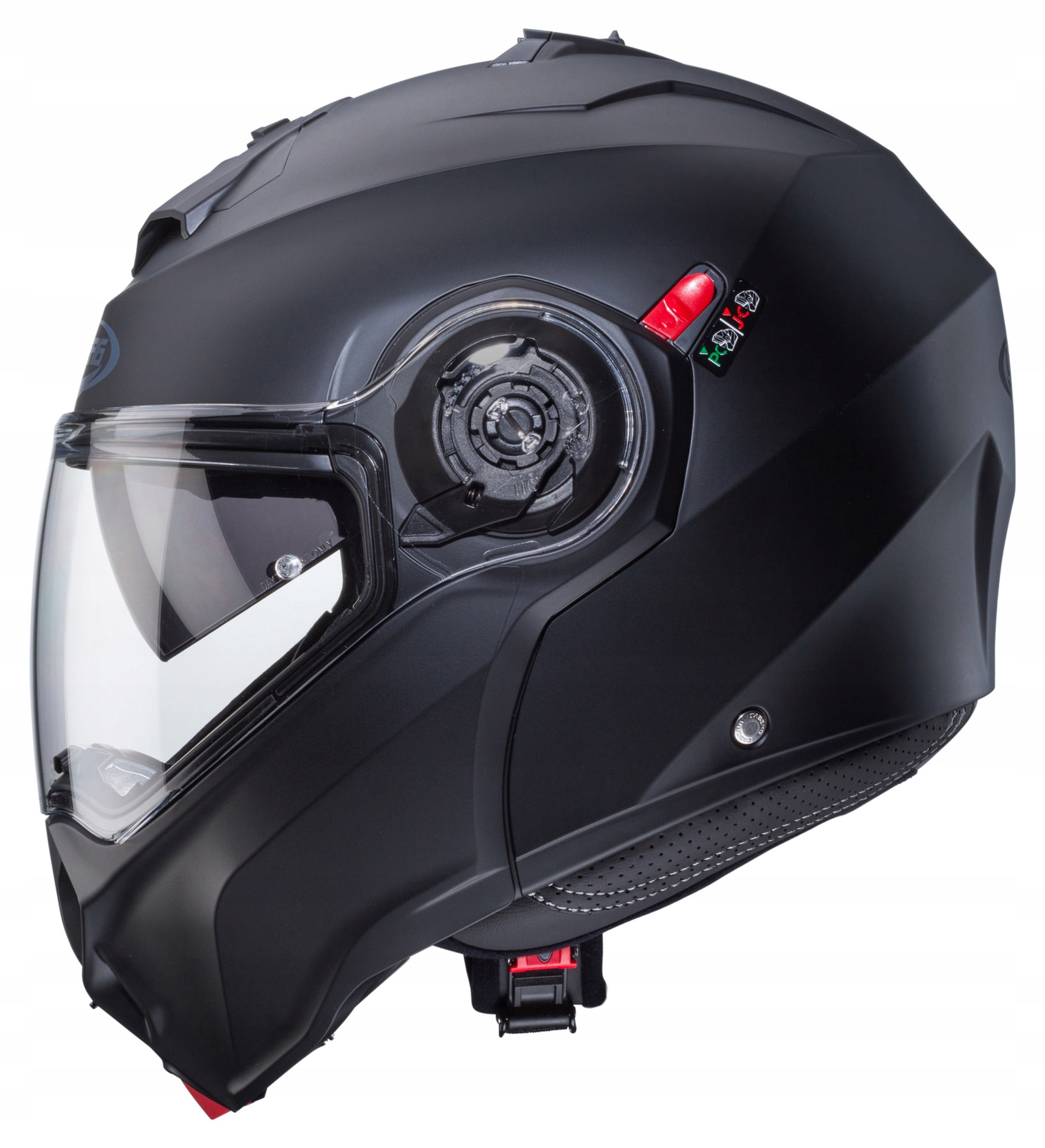 KASK SZCZĘKOWY CABERG DUKE EVO MOTOCYKLOWY CZARNY MAT r S - obrazek 7