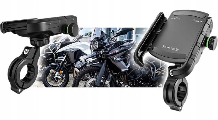 Uchwyt motocyklowy na telefon - R9-metal - obrazek 6