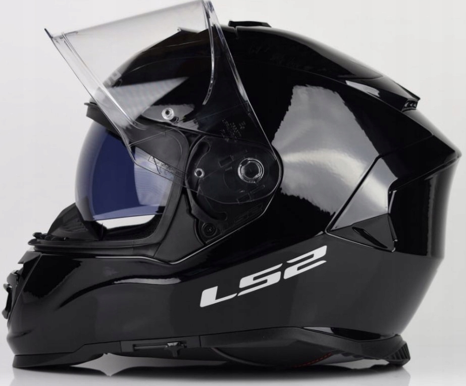 Kask integralny motocyklowy LS2 FF800 STORM II SOLID BLACK r S - obrazek 5