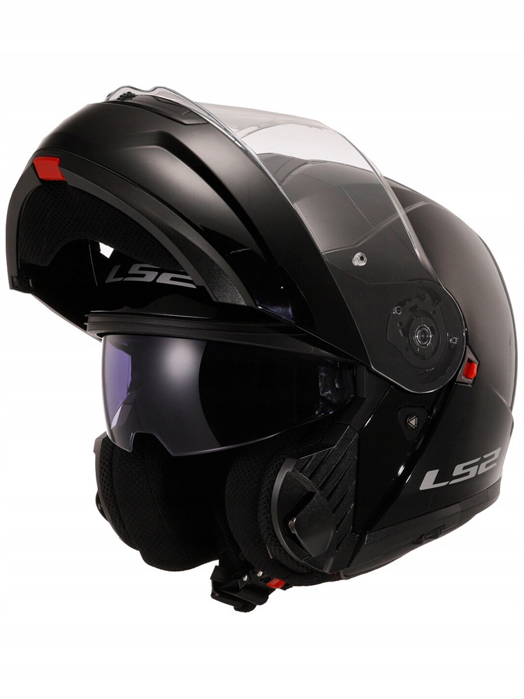 Kask szczękowy motocyklowy LS2 FF908 STROBE II Black Gloss r S - obrazek 3