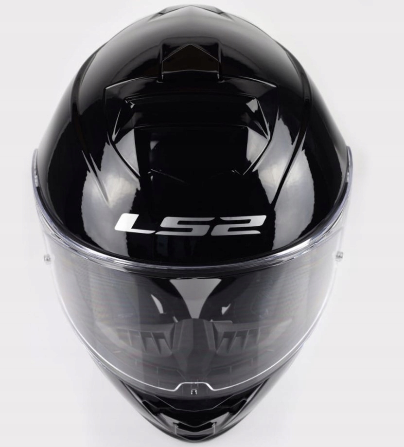 Kask integralny motocyklowy LS2 FF800 STORM II SOLID BLACK r S - obrazek 3