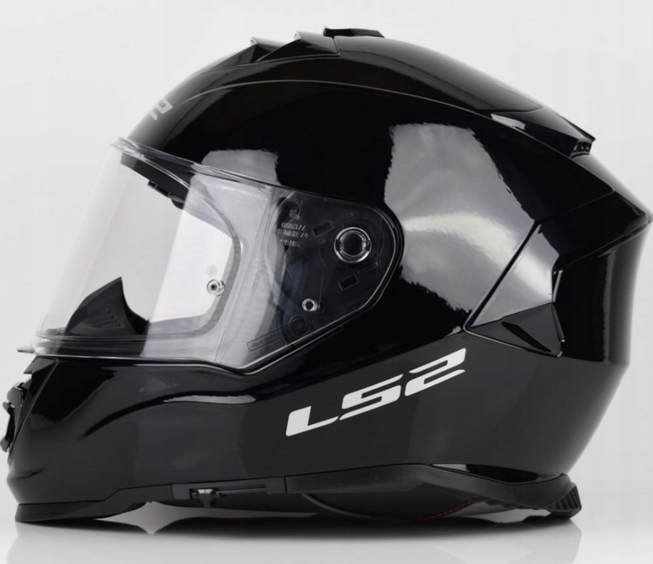 Kask integralny motocyklowy LS2 FF800 STORM II SOLID BLACK r S - obrazek 6