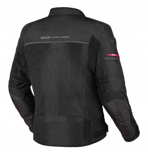 Kurtka tekstylna Motocyklowa SECA STREAM EVO BLACK r 3xl - obrazek 3