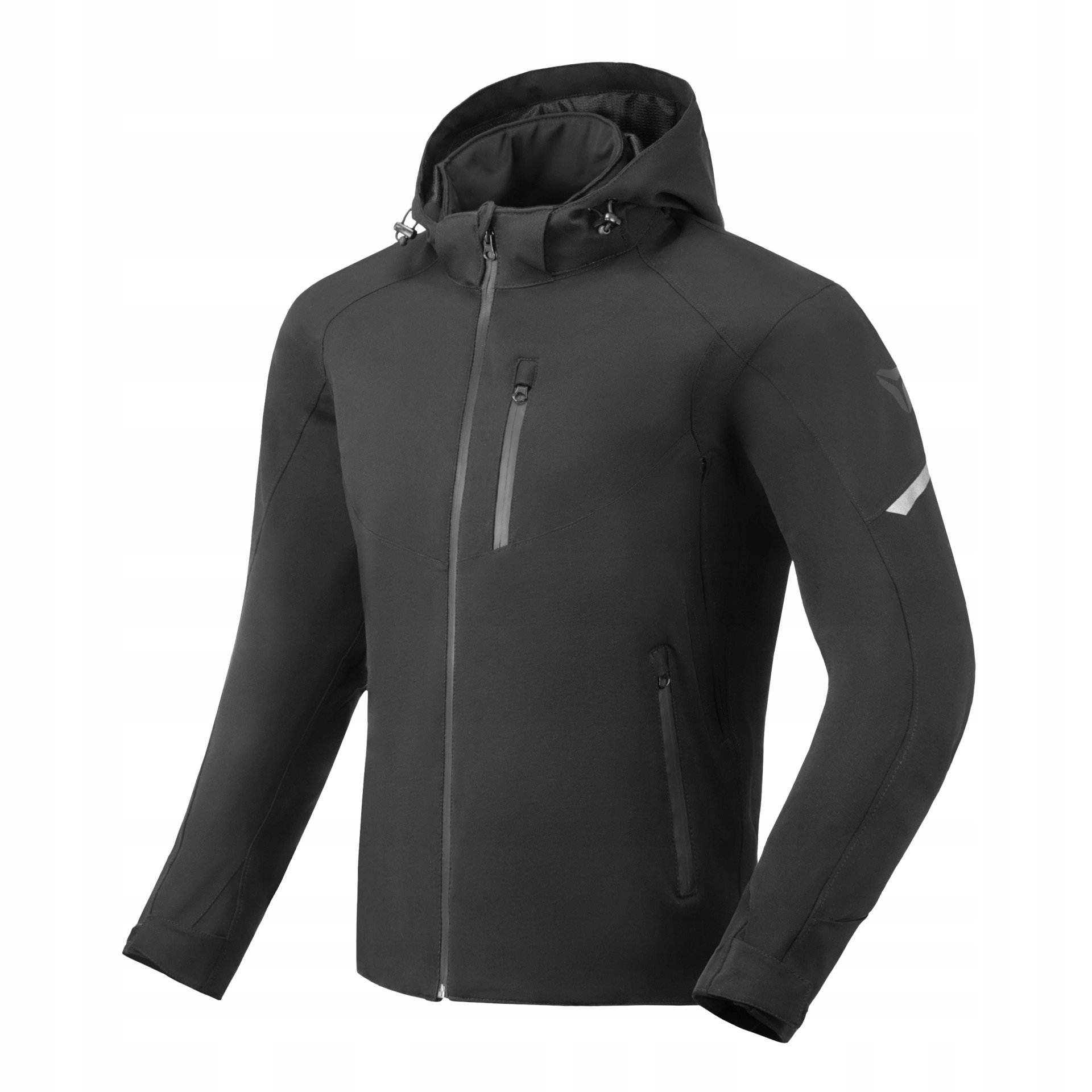 Kurtka softshell laminowana Motocyklowa SECA DISTRICT BLACK r 2XL