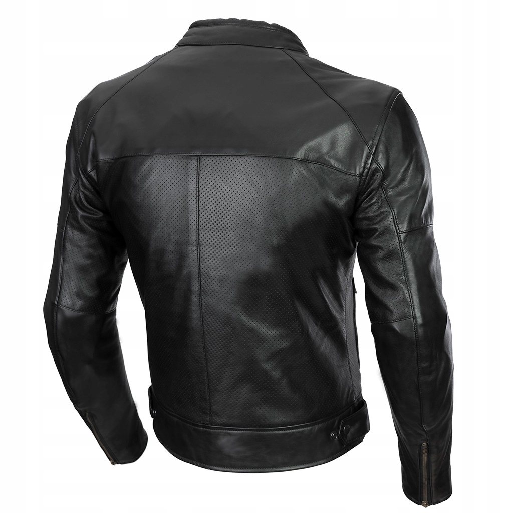 Skórzana Męska kurtka motocyklowa SECA BONNEVILLE PERFORATED r 54 - obrazek 3